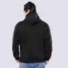 M24TS661-Oversized Men's Sweatshirt with Hood and Print