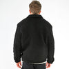 M25GA006-Men's jacket, wool felt material, with side pockets