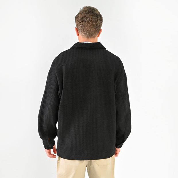 M25TS607-Oversized sweatshirt in solid colors