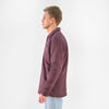 M25TS604-Sweatshirt with collar and chest pocket