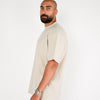 M25TH817 - تيشيرت بيزك نص كم جاكار