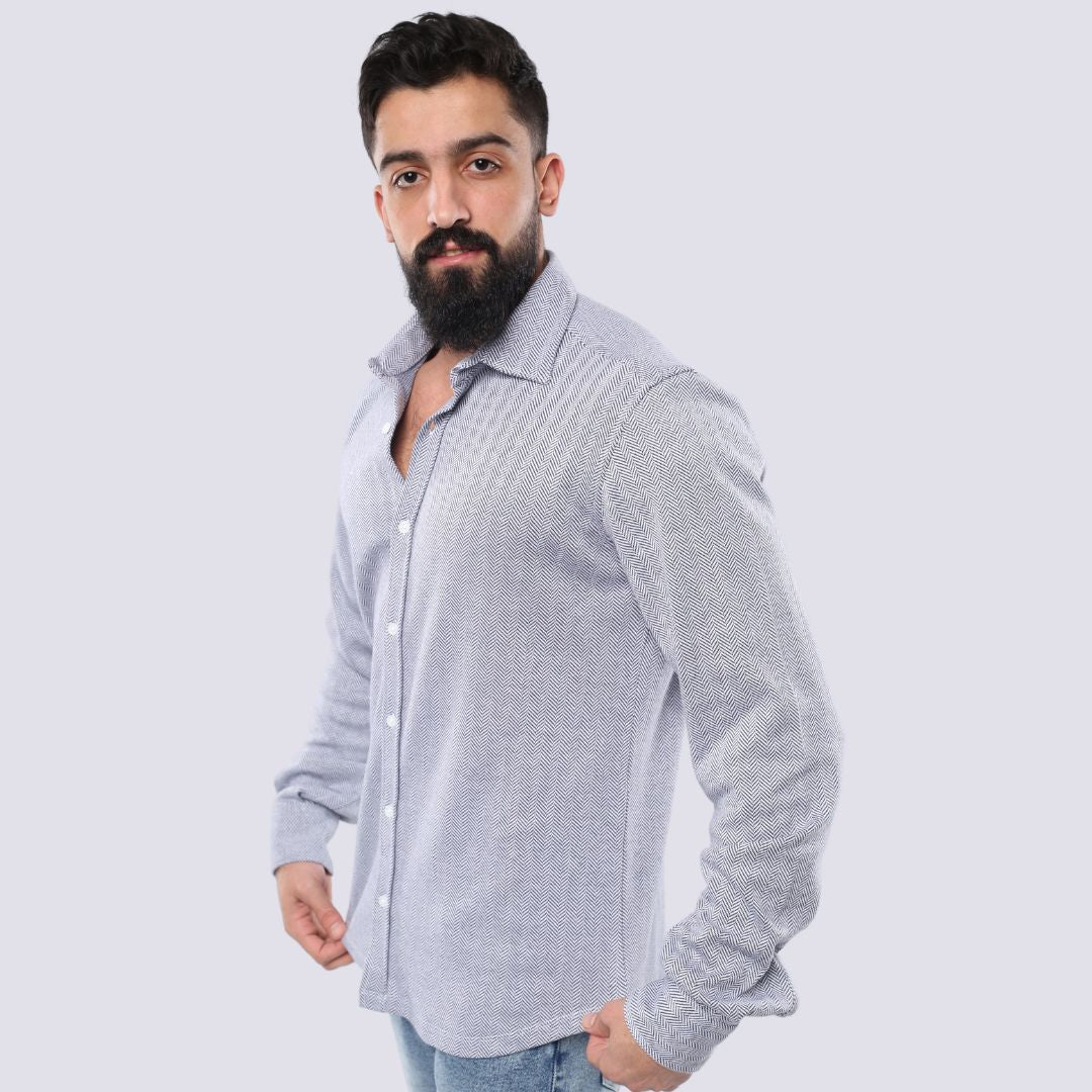 M23SH711-Long Sleeves Casual Shirt