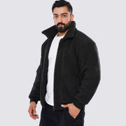 M25GA009-men's jacket made of Soft foulard material