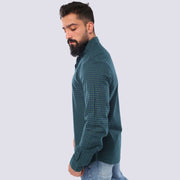 M23SH401-Checks Casual Cotton Shirt