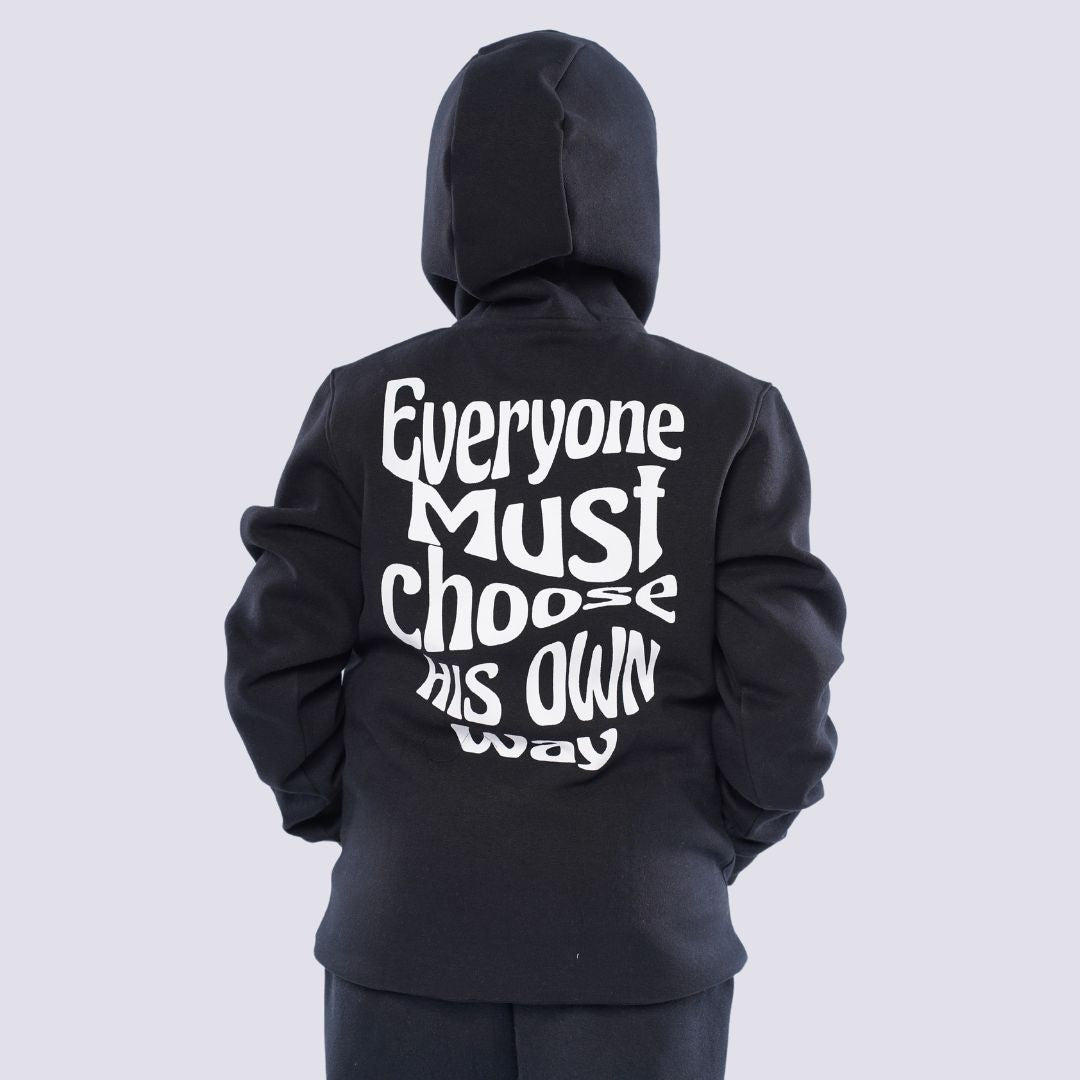 K24TS504 - Kids Oversized Hoodie - سويتشيرت اطفالي