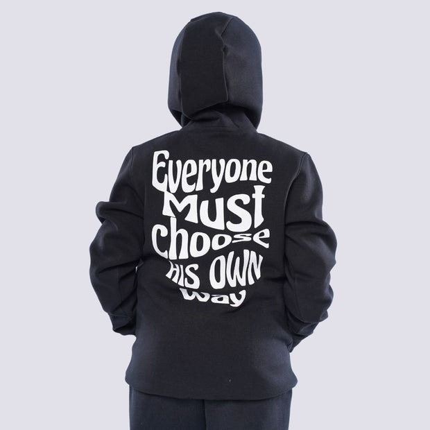 K24TS504 - Kids Oversized Hoodie - سويتشيرت اطفالي