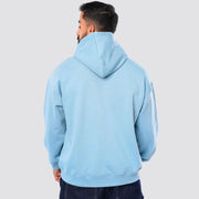 M25TS600-Solid color oversized sweatshirt with hoodie