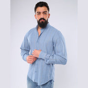 M23SH403-Checks Casual Cotton Shirt