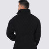 M25GA010-men's jacket made of fur material with a zipper