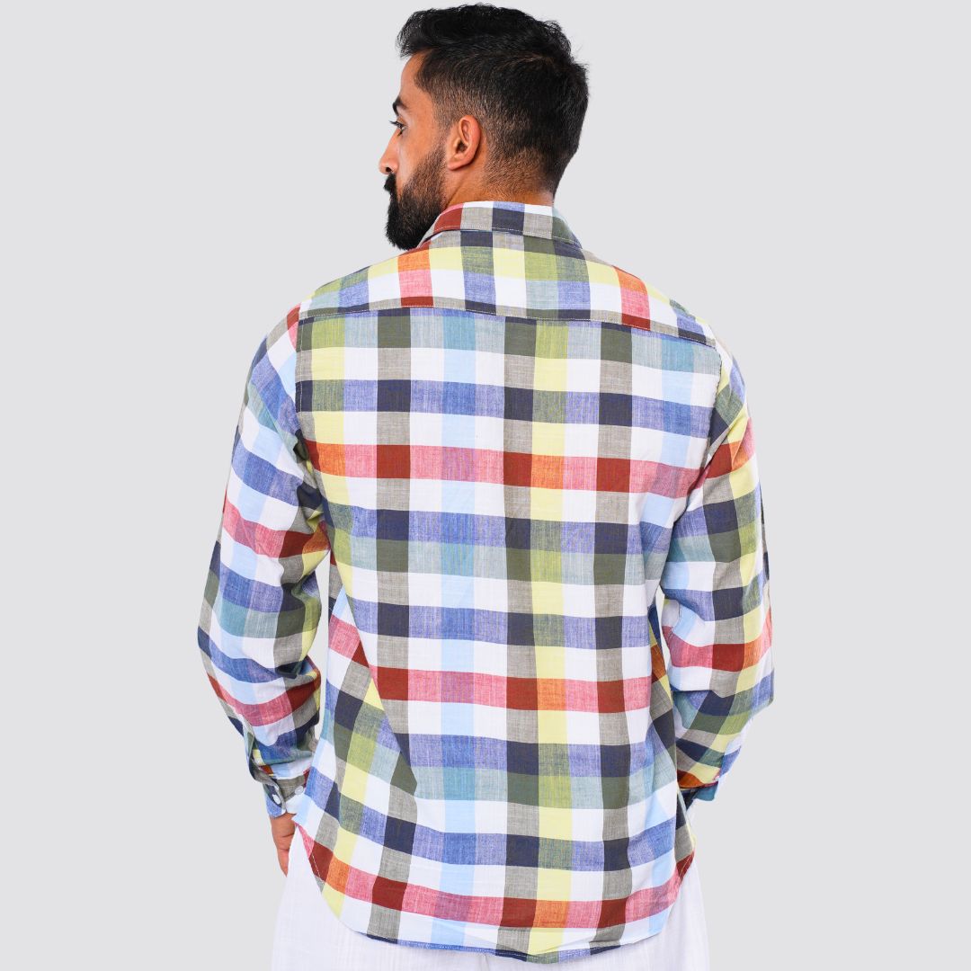 M24SH400 -checkered shirt summer 24