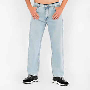 M25JN206-بنطلون جينز  (STRAIGHT FIT, Five Pocket )
