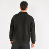 M25TS633-Solid color oversized sweatshirt with hoodie
