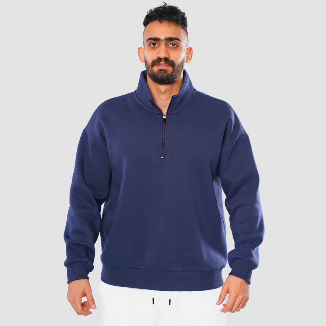 M25TS603-Overseas sweatshirt hoodie and half zipper