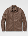 M27GA003 - Boxyfit Leather Jacket