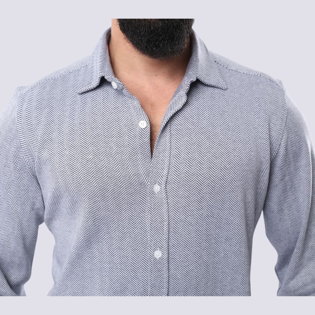 M23SH711-Long Sleeves Casual Shirt