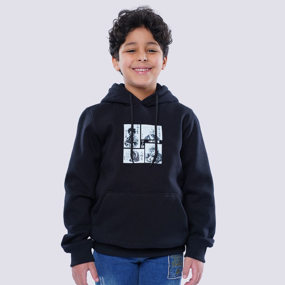 K24TS506 - Kids Oversized Hoodie - سويتشيرت اطفالي