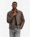 M27GA003 - Boxyfit Leather Jacket