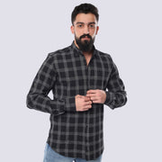 M23SH709- Long Sleeve Jacquard Cotton material shirt,