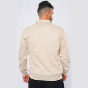 M25TS605-Sweatshirt with collar