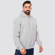 M25TS600-Solid color oversized sweatshirt with hoodie