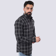 M23SH709- Long Sleeve Jacquard Cotton material shirt,