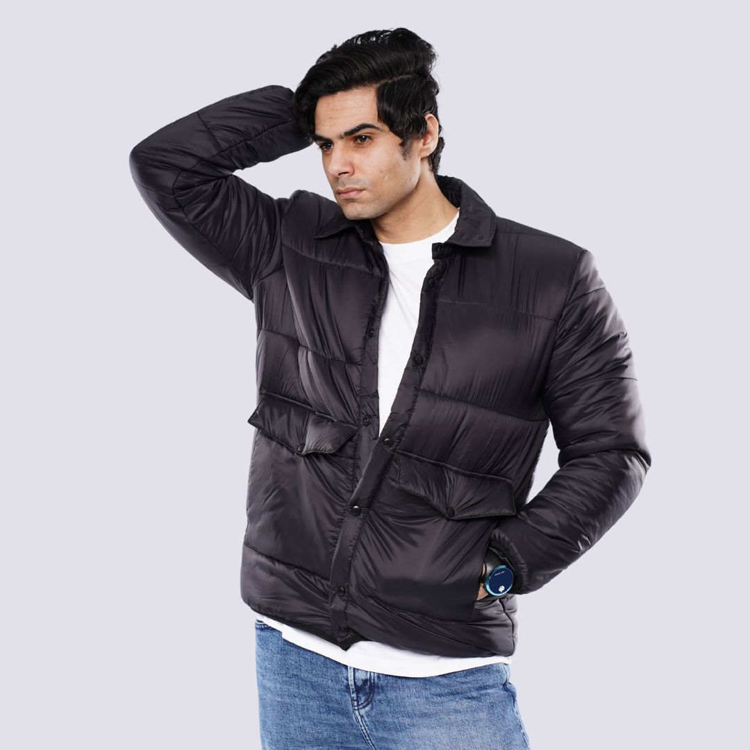 M24GA009-men's jacket made of waterproof material