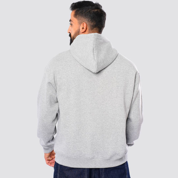 M25TS600-Solid color oversized sweatshirt with hoodie