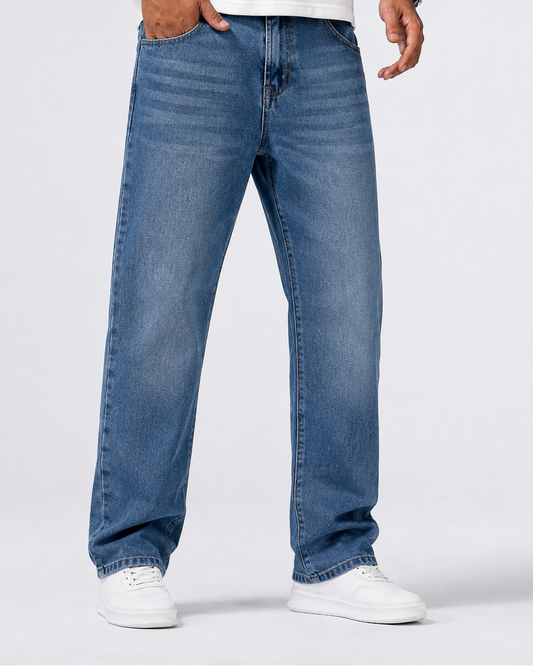 M25JN209 - بنطلون جينز  (STRAIGHT FIT, Five Pocket )