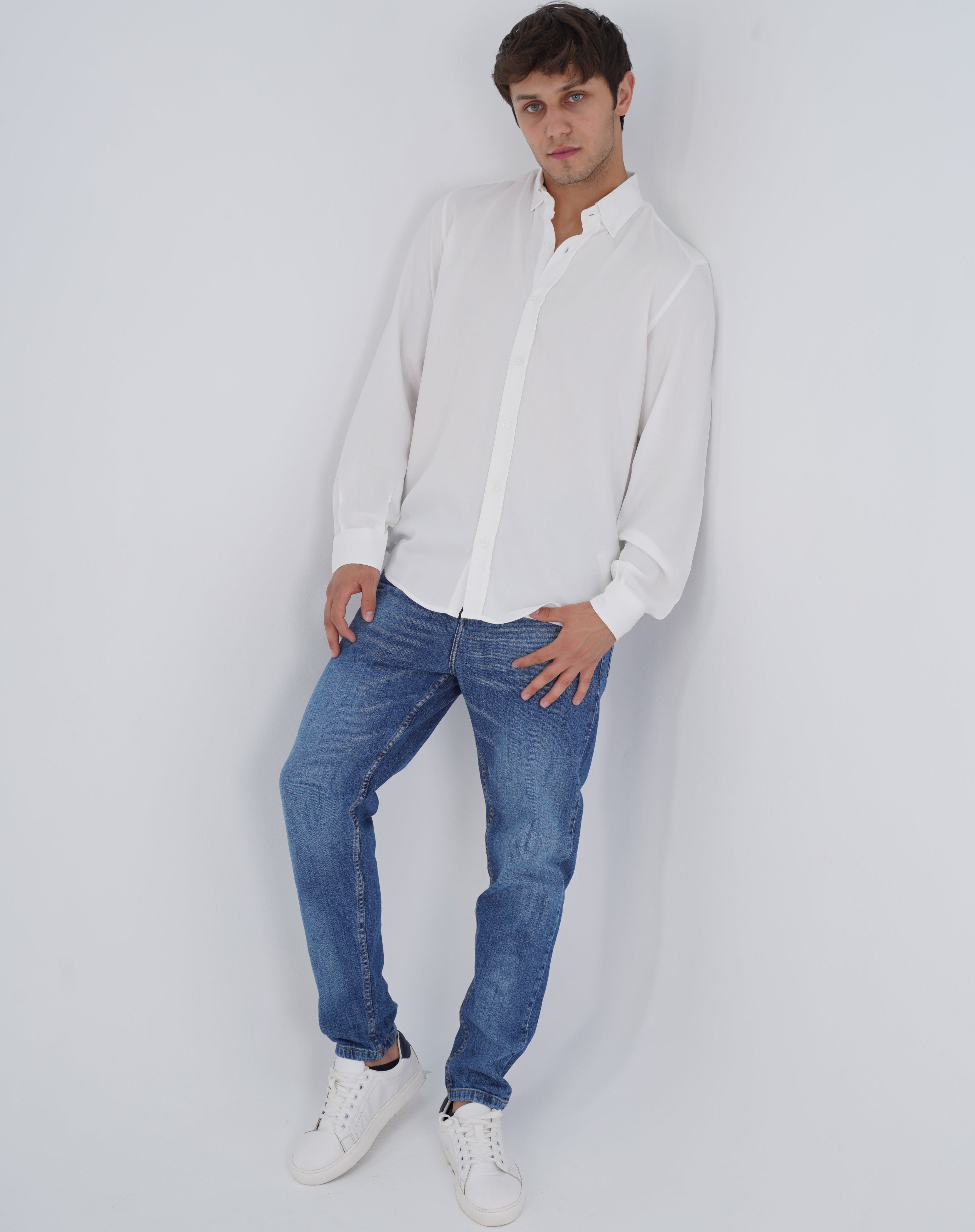 M24SH303-Casual Cotton Shirt