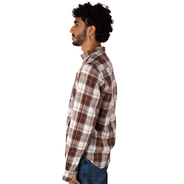 M23SH404-Checks Casual Cotton Shirt