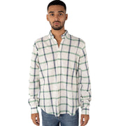 M23SH402-linenCheckCasualCottonShirt_3