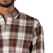 M23SH404-Checks Casual Cotton Shirt