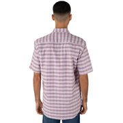 M23SN151-Checks Casual, short sleeve cotton Shirt