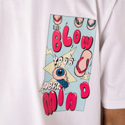 M23TH829-Oversized Round neck, Printed T-shirt