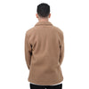M24GA014- men's jacket made of fur material with black buttons