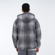 M24GA028-a men's jacket made of fur material with a zipper