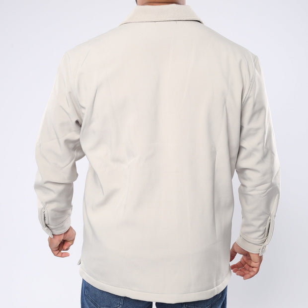 M24OSH050-Regular Fit Long Sleeve Shirt Jacket