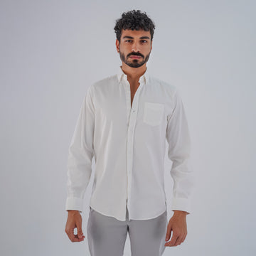 M24SH302 - قميص جبردين ليكرا كاجوال بكم