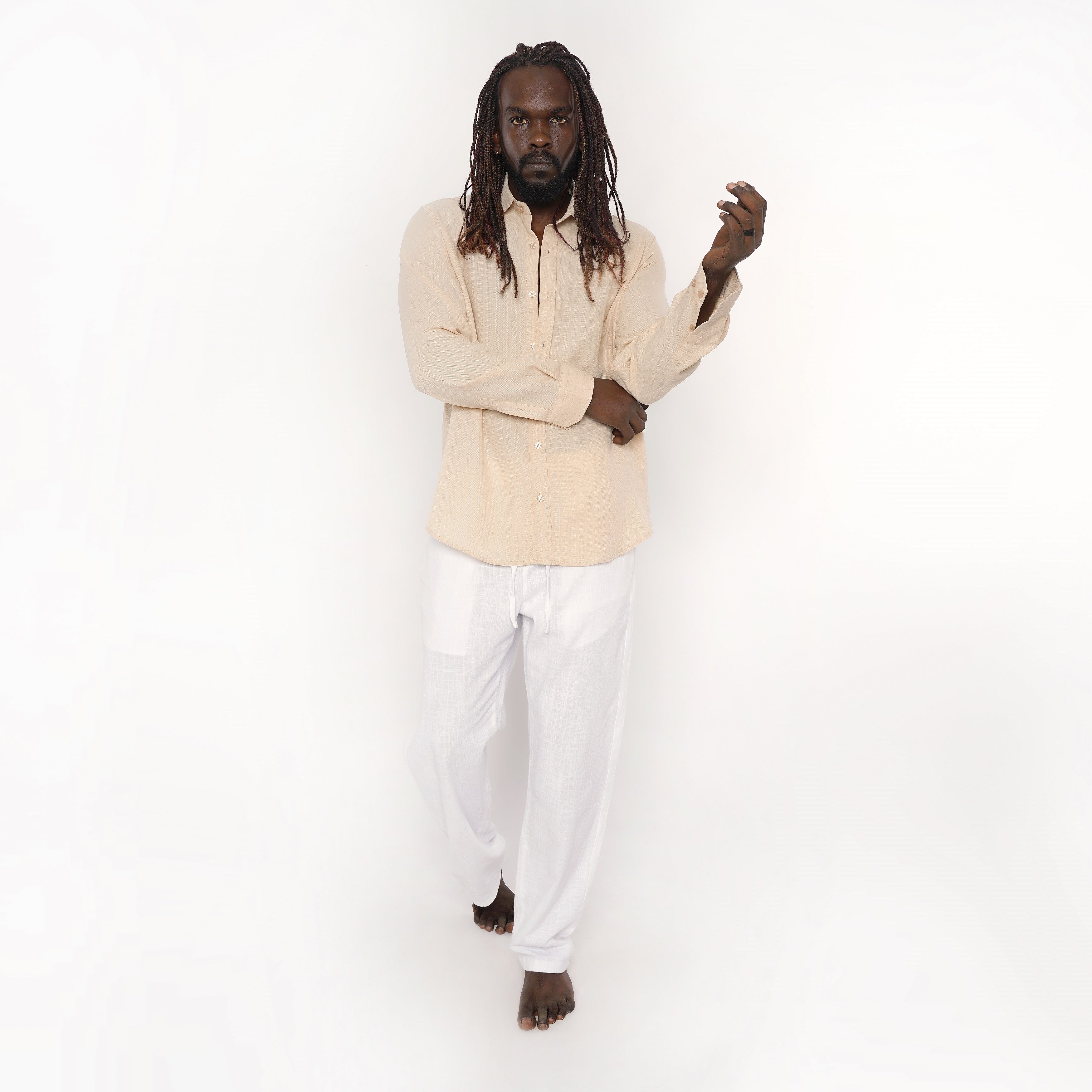 M24SH309 - Linen shirt summer 24