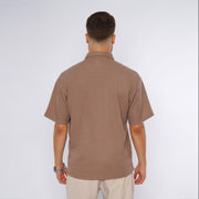 M24TH806-Men's Summer Cotton Polo Short Sleeve T Shirt