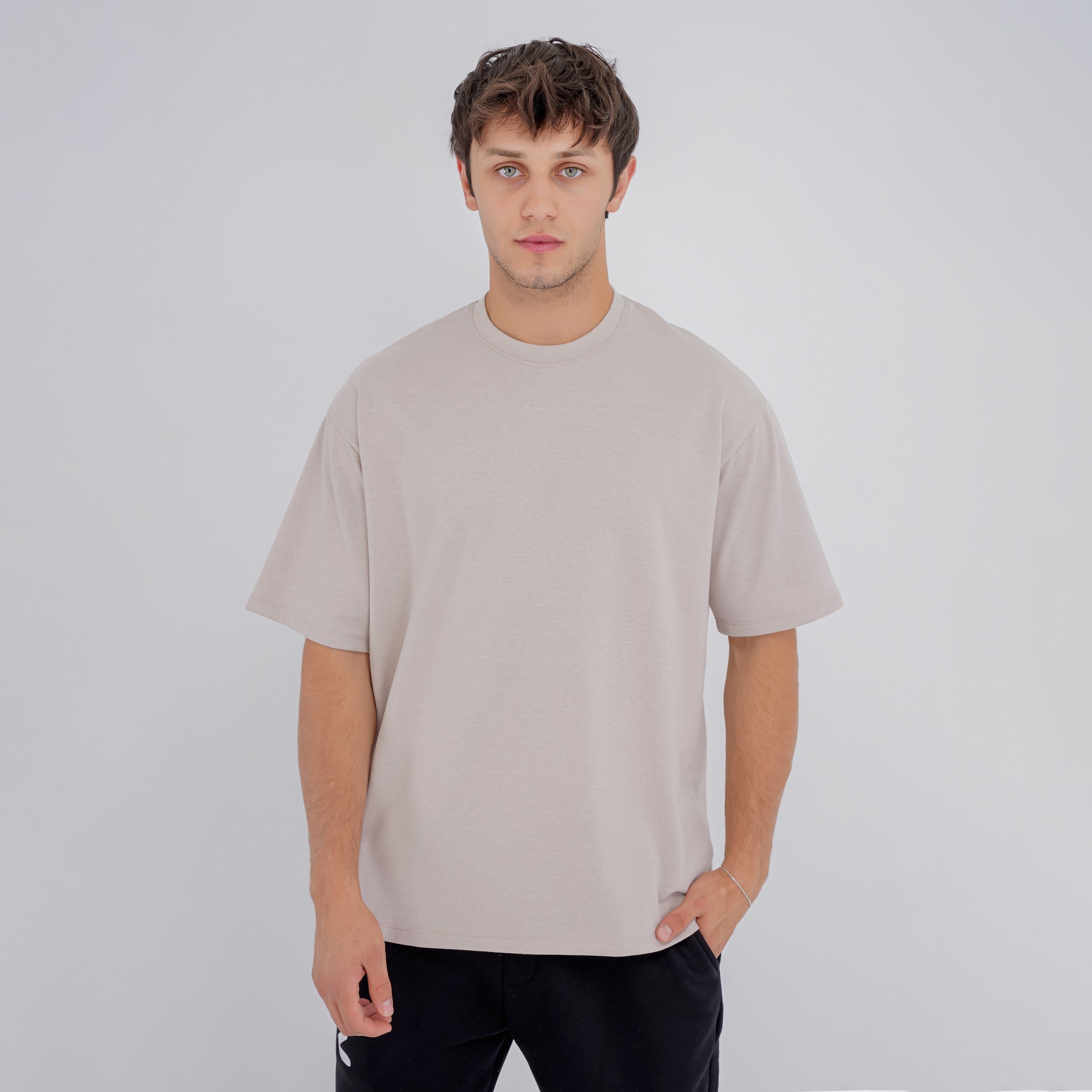 M24TH811 - Oversized Round neck,T-shirt