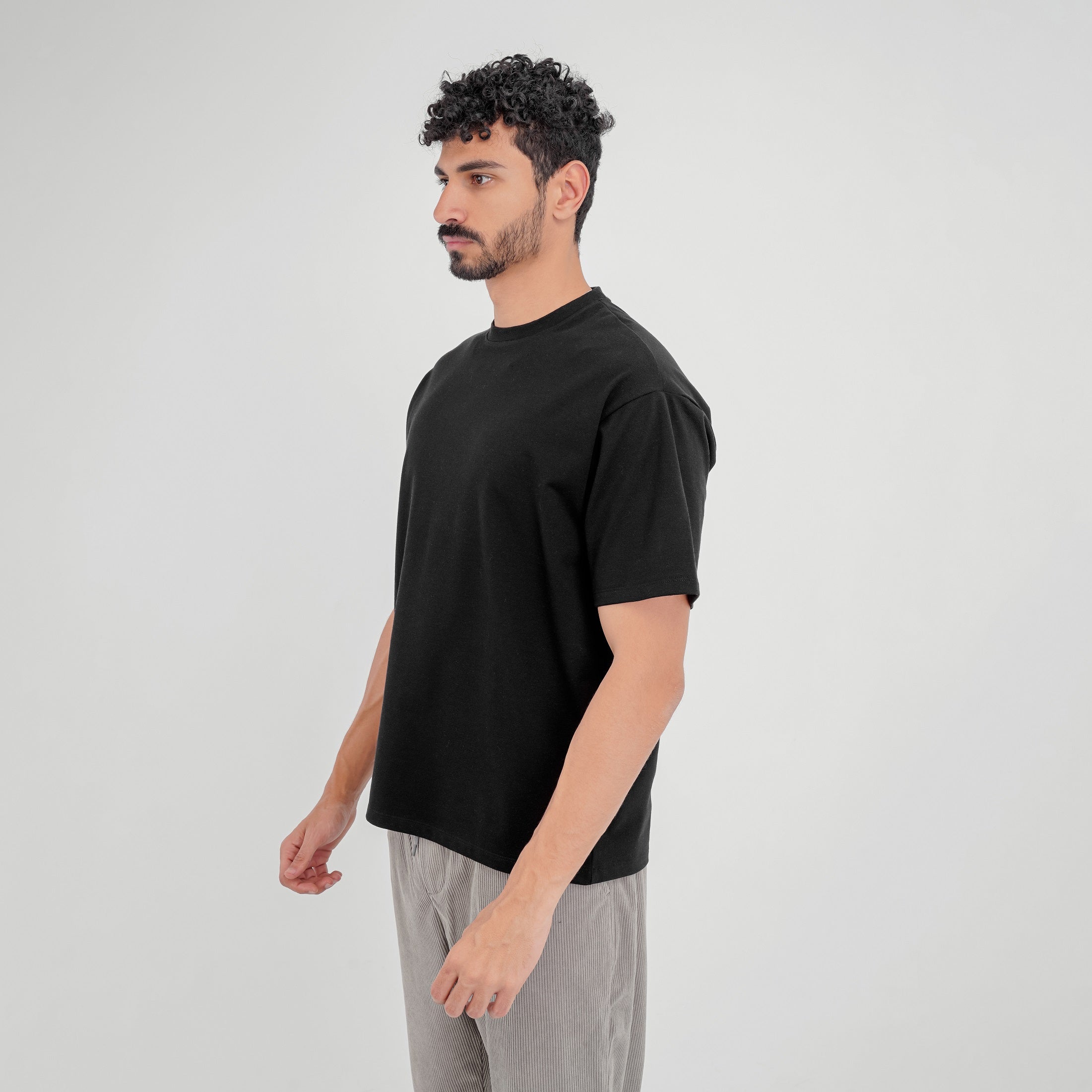 M24TH811 - Oversized Round neck,T-shirt