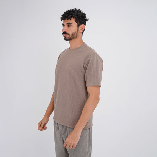 M24TH814 - Oversized Round neck, T-shirt