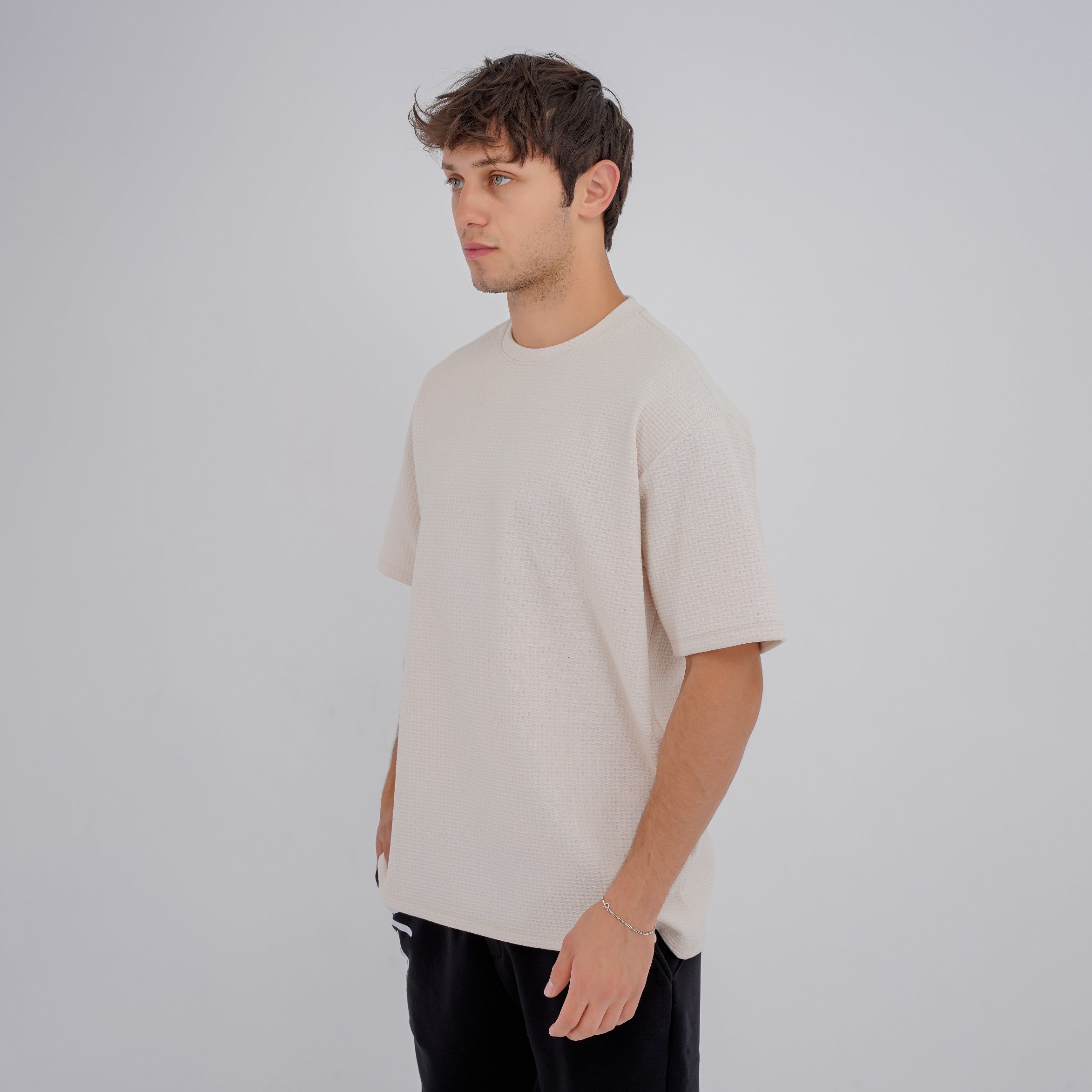 M24TH814 - Oversized Round neck, T-shirt