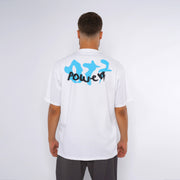 M24TH822 - Oversized Round neck, Printed T-shirt