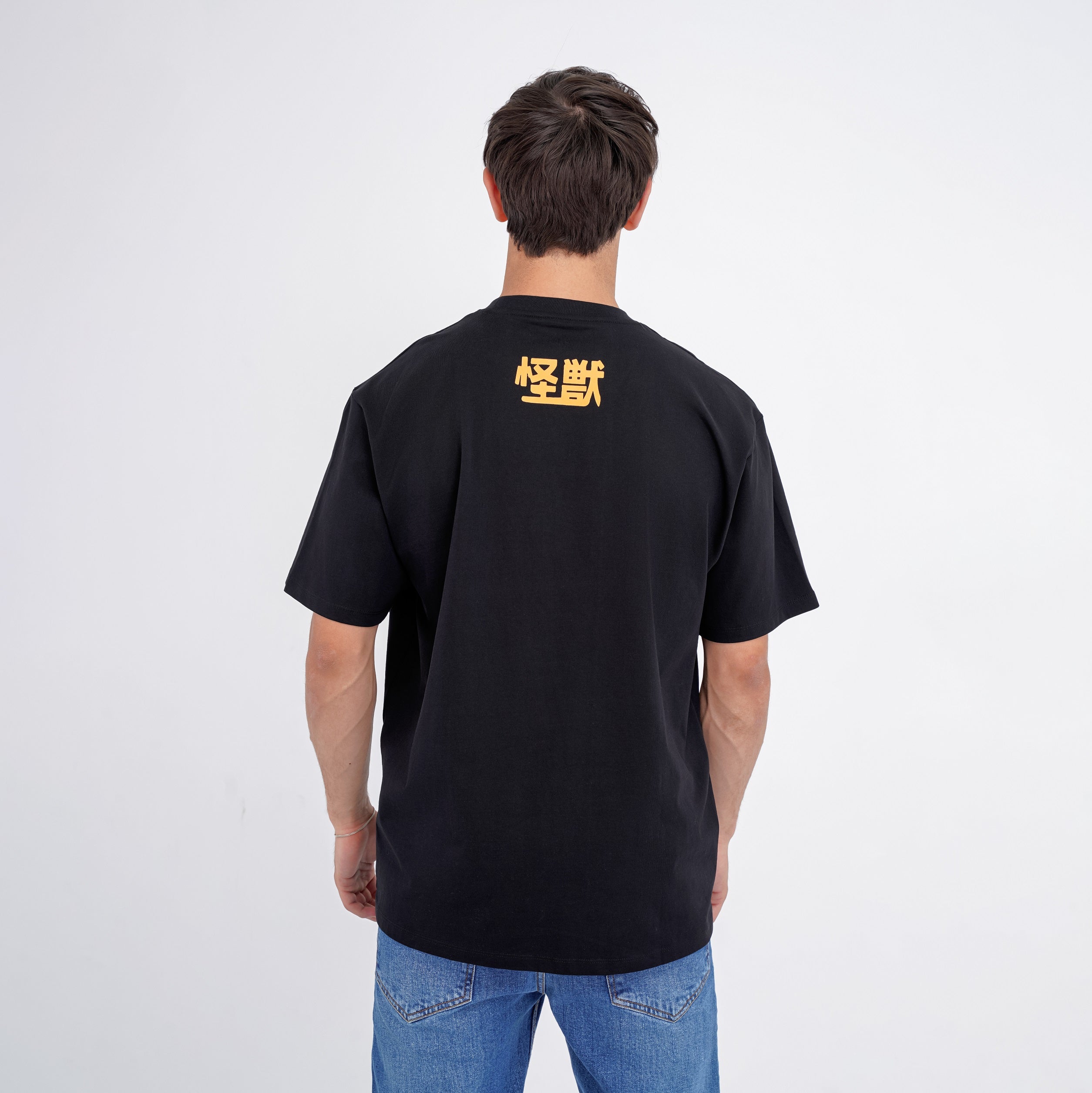 M24TH832 - Oversized Round neck, Printed T-shirt