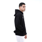 M24TS641-Oversized Men's Sweatshirt with Hood and Print