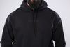 M24TS646-Oversized Men's Sweatshirt with Hood and Print