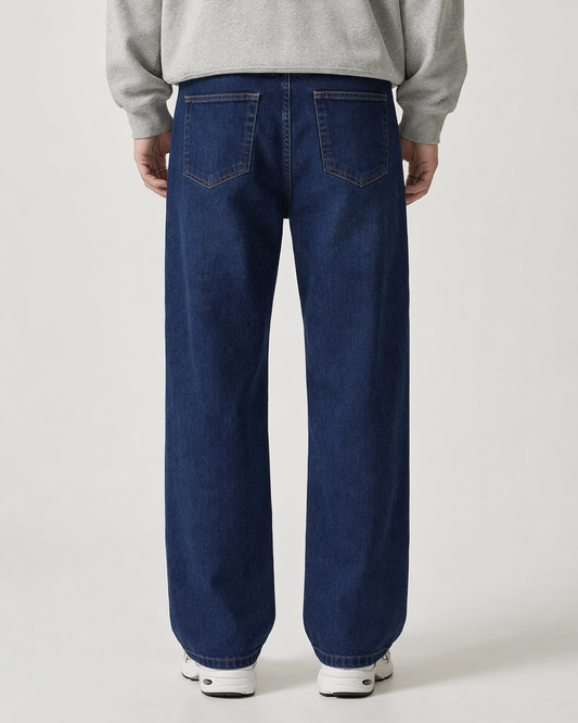 M26JN204-Men's wide leg Denim Jeans