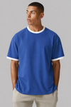 M26TH822-Men's Boxy Fit T-Shirt – Premium Oversized Fit | New Born